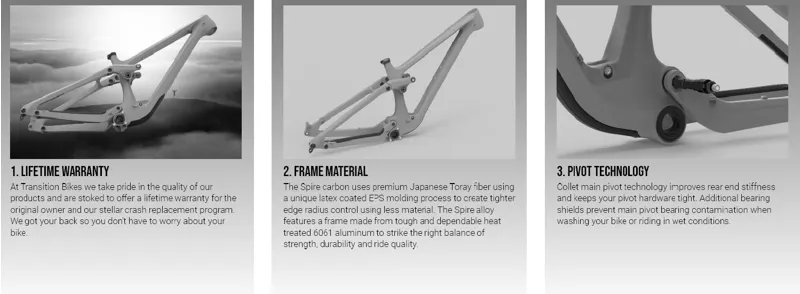 Transition Spire Alloy MTB Frame Set Factory Orange-1